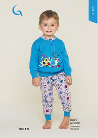 NEWBORN PAJAMAS S/L U10013 Tellini S.r.l. Wholesale Clothing